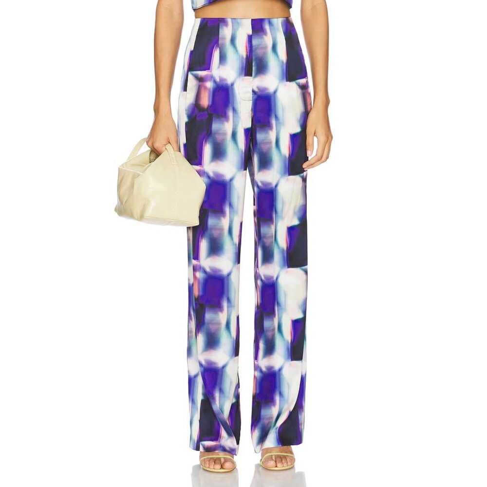 Revolve Rita Pants, Amethyst Geo, Small, NWOT
